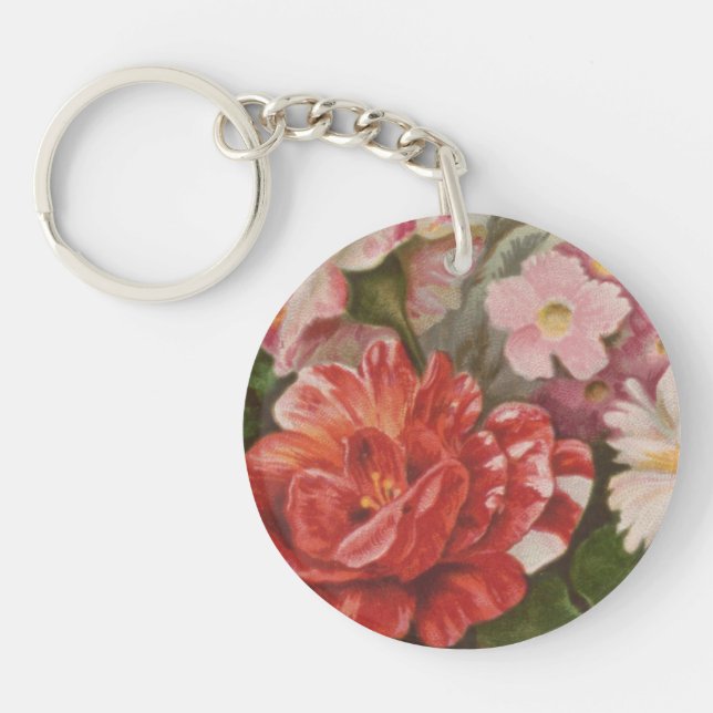 Antique Valentine's Day, L. Prang & Co., 1882  Key Ring (Front)