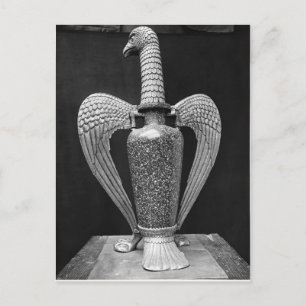 Antique vase transformed to a liturgical ewer postcard