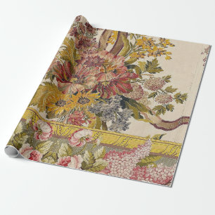 Antique Versailles Print Wrapping Paper