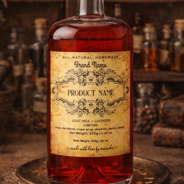 Antique Vintage Apothecary Style Labels (Creator Uploaded)