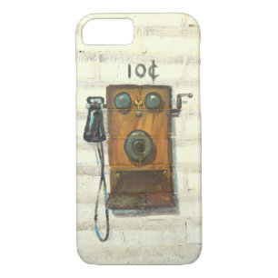 antique wall phone iphone case