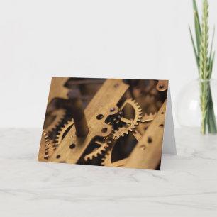 Antique Watch Internal Parts Card