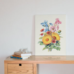 Antique Watercolor Botanical Print