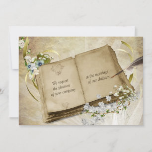 Antique Wedding Invitation