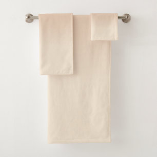 Antique White and Antique Brass Gradient Colours Bath Towel Set