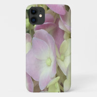 Antique White and Dusty Pink Hydrangea Petals