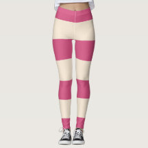 Antique White and Mystic Pink Stripes