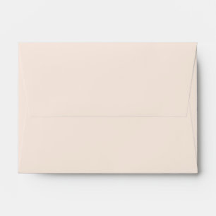 Antique White Blush Matches Couples Shower Invite Envelope