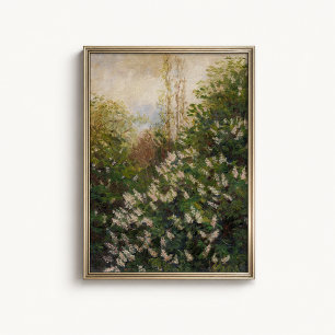 Antique Woodland Wildflower Poster