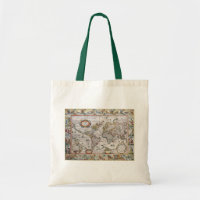 Antique World Map bags - choose style