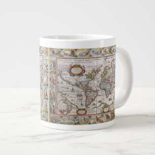 Antique World Map mugs