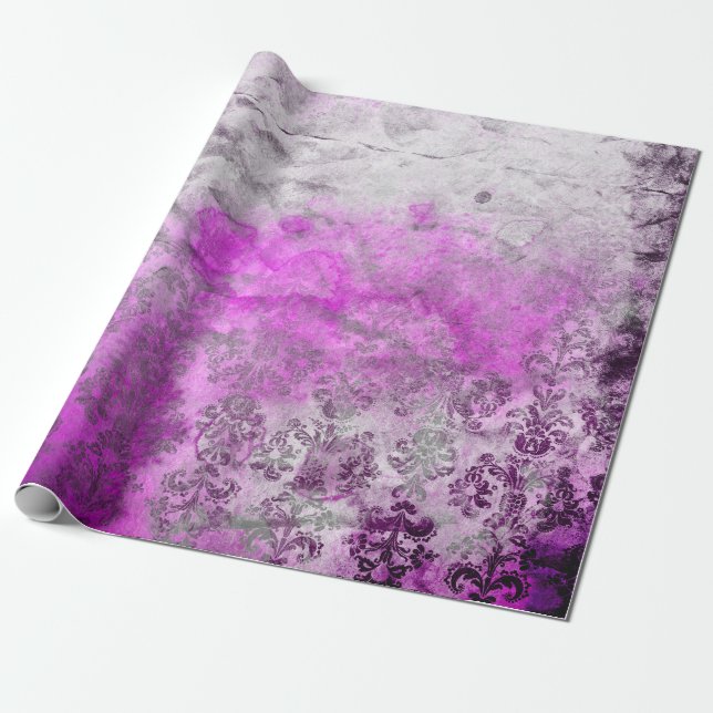 Antique Wrapping Paper (Unrolled)