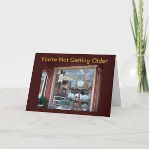 "Antiques" Birthday Card