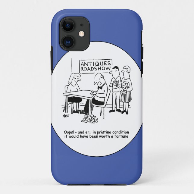 Antiques expert drops a valuable item Case-Mate iPhone case (Back)