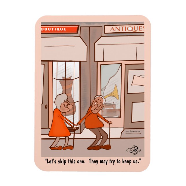 Antiques Flexible Photo Magnet (Vertical)