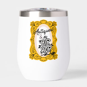 Antiques & Hip-Hop Stainless Steel Travel Mug  
