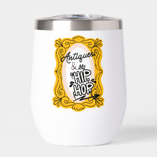 Antiques & Hip-Hop Stainless Steel Travel Mug  
