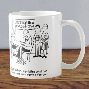 Antiques Roadshow expert drops a valuable item Coffee Mug