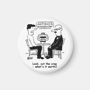 Antiques Roadshow What's It Worth Funny Valuation Magnet