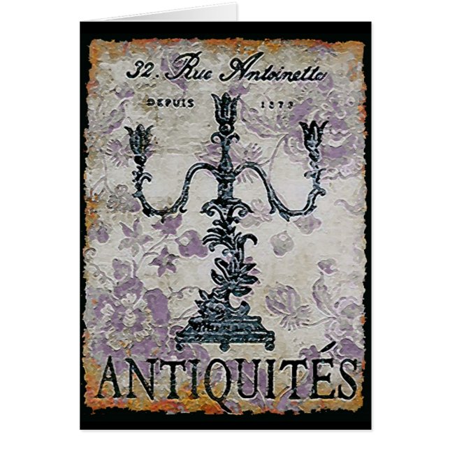 Antiquities ~ Card (Front)