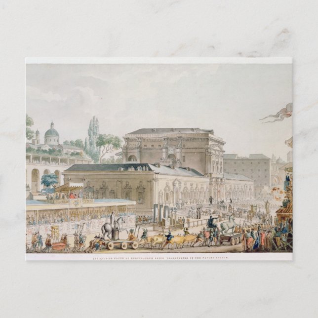 Antiquities found at Herculaneum Postcard (Front)