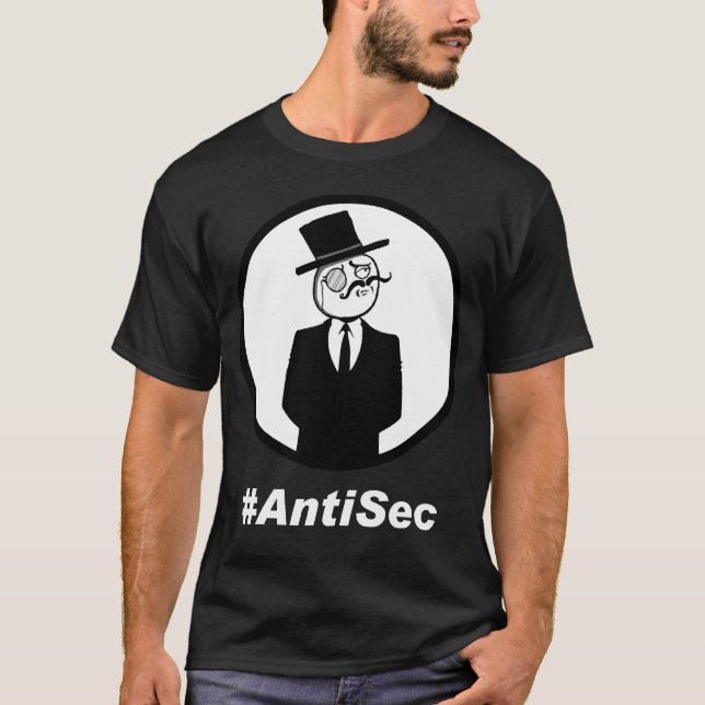 #AntiSec LOGO - B T-Shirt (Front)