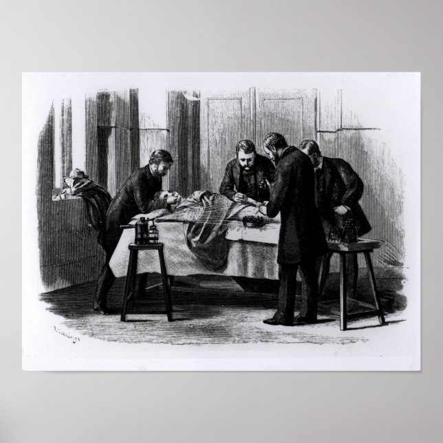 Antiseptic Surgery, 1882 Poster (Front)