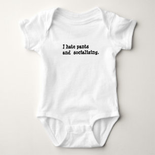 Antisocial Baby Punk Rock Baby Bodysuit
