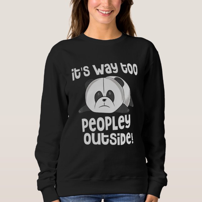 Antisocial For Men Anti Social Introverts Sweatshirt (Front)