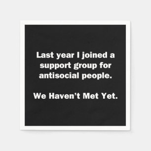Antisocial Group Napkin
