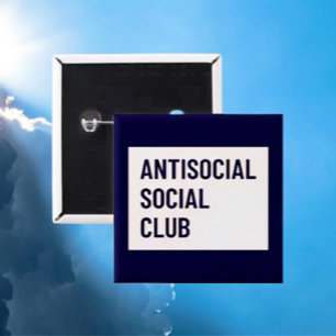 Antisocial Social Club Button