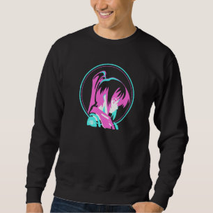 Antisocial Vapour wave clothing Japanese Aesthetic Sweatshirt
