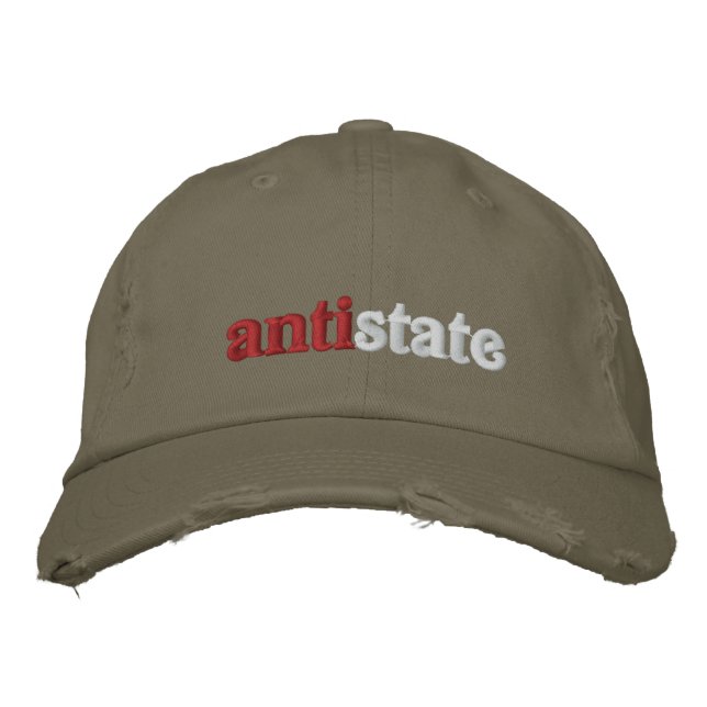 Antistate Embroidered Hat (Front)