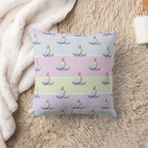 ANTISTRESS CALM MEDITATION RELAX PASTEL CHAKRA CUSHION