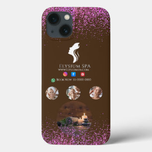 ANTISTRESS CALM RELAX Gold Spa Beauty social media iPhone 13 Case