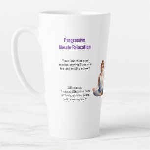 Antistress Peace serenity Chakra Relax calm Latte Mug