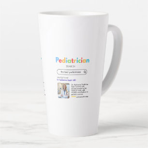 ANTISTRESS PEDIATRICIAN SIP coffee GOOGLE search Latte Mug