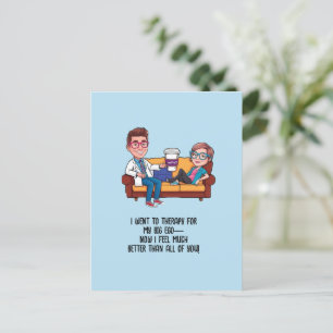 ANTISTRESS psychiatrist THERAPIST MENTAL HEALTH Postcard
