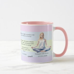 antistress relax calm serenity yoga zen  mug