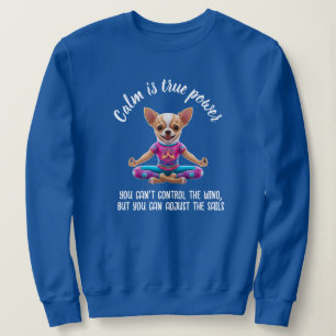 ANTISTRESS You can't control the wind QUOTE CALM Sweatshirt