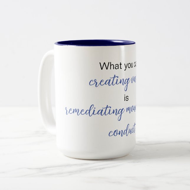 antitrust monopoly mug (Front Left)