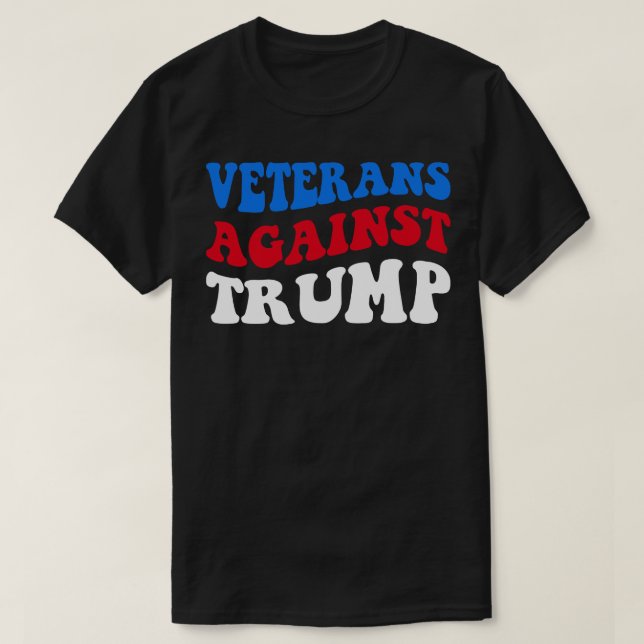 AntiVeterans Against II T-Shirt (Design Front)