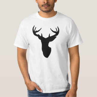 Antler Stag TShirt Deer Head Tee