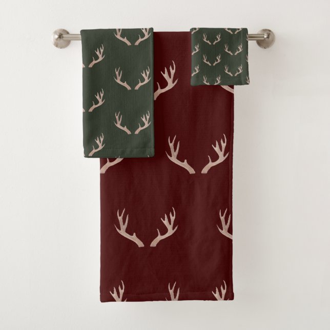 Antler towel set- Deeper twist (Insitu)