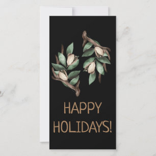 Antler with green branch Postcard