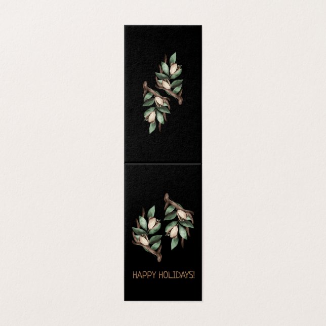 Antler with green branch Postcard (Outside Unfolded)