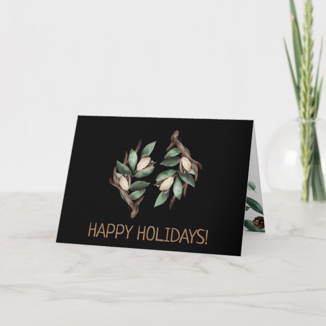 Antler with green branch Postcard (Front)
