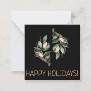 Antler with green branch Postcard