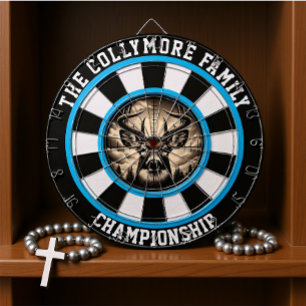 Antlered Deer Hunting Design Dartboard