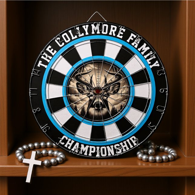 Antlered Deer Hunting Design Dartboard (Creator Uploaded)